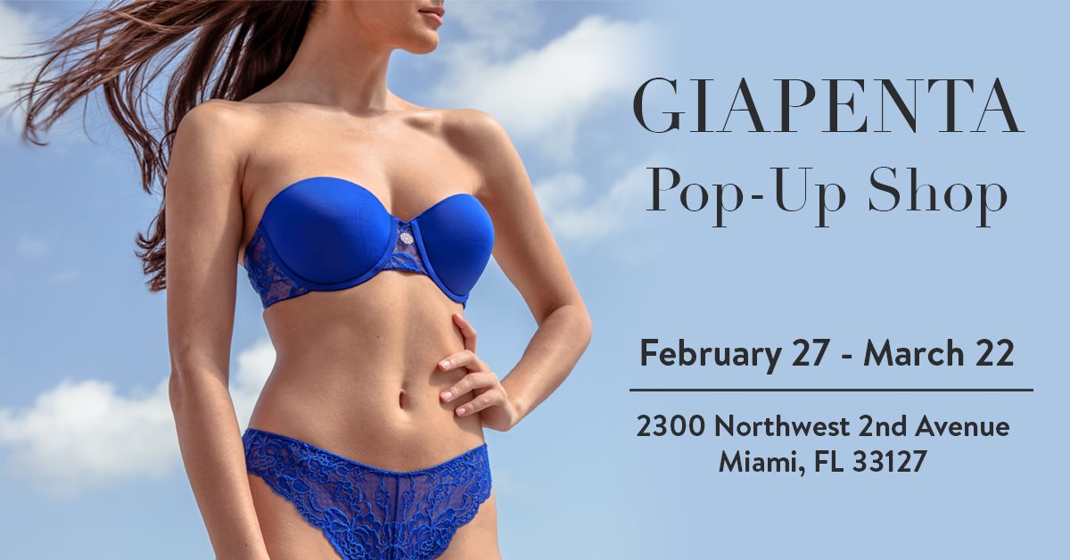 Welcome To The GIAPENTA Pop-Up Shop In Miami!
